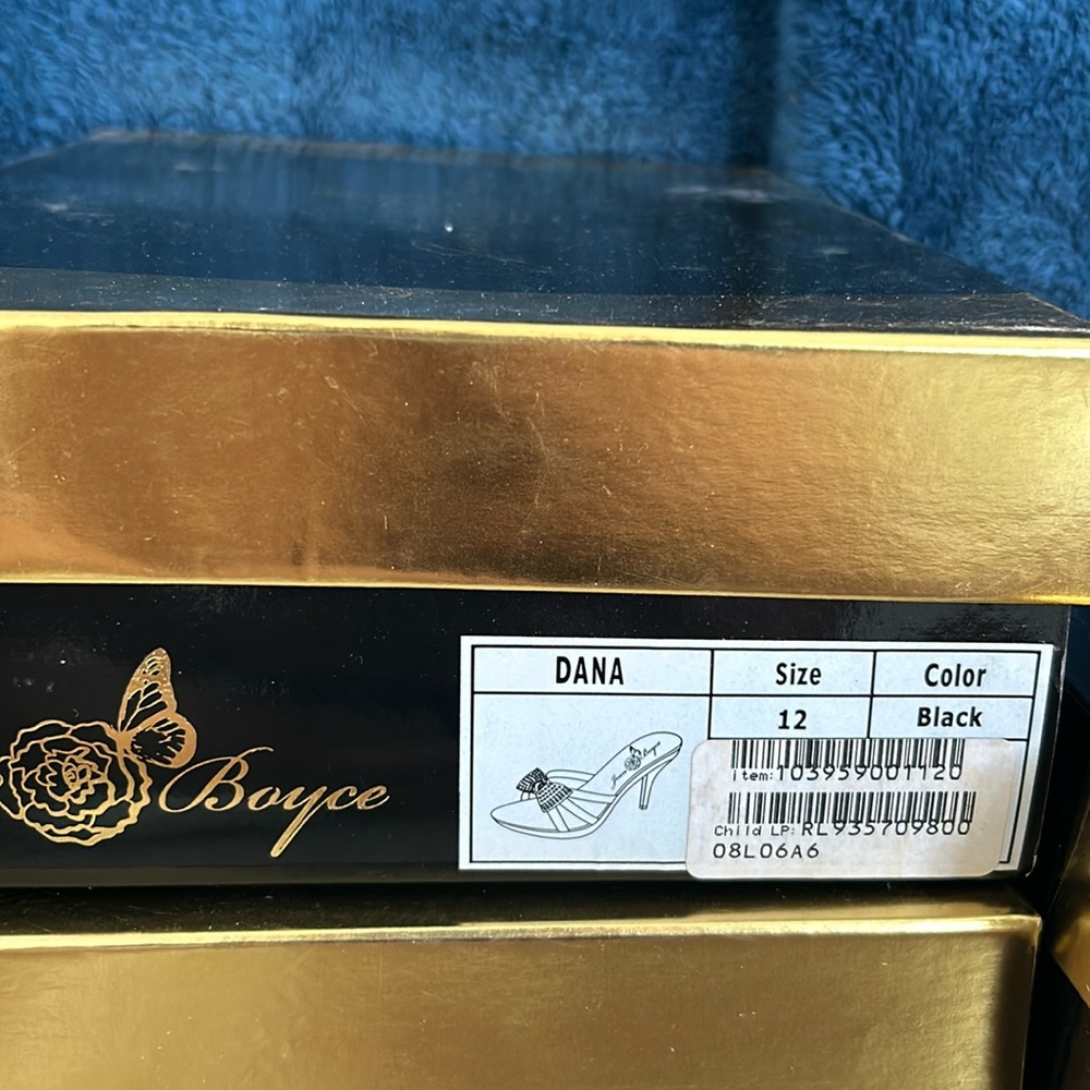 Joan Boyce DANA heel color black